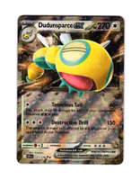 Dudunsparce ex Double Rare 121/159 Journey Together Pokemon Release 28/3