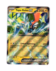 Tapu Koko ex Double Rare 051/159 Journey Together Pokemon Release 28/3