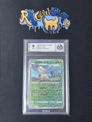 Leafeon 0708 Reverse Holo Pokemon Graded Card 9 Rauk Card