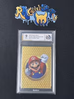 Mario Golden Card #145 Graded Card 9 Rauk Card