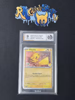 Pikachu 051 Temporal Forces Pokemon Graded Card 9 Rauk Card