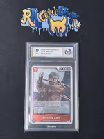 Roronoa Zoro 015 OP14 One Picece Graded Card 9 Rauk Card