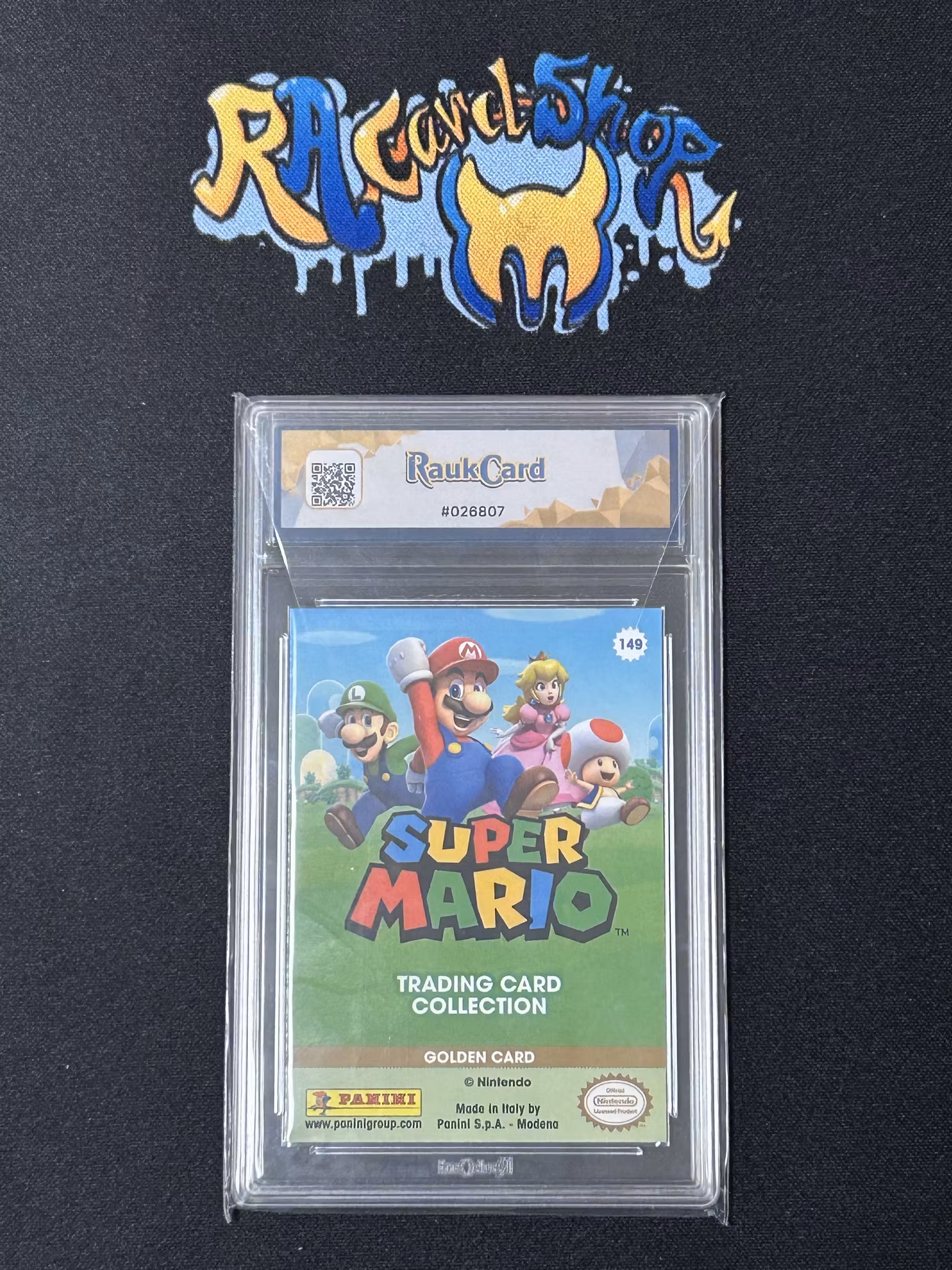 Yoshi Golden Card #149 Super Mario Graded Card 10 Rauk Card
