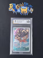 Monkey D Luffy TASS 034 OP14 One Piece Graded Card 9 Rauk Card