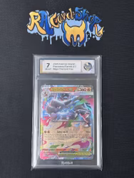 Mega Charizard ex 013 Phantasmal Flames Graded Card 7 Rauk Card