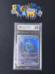Blastoise ex #200 Pokemon 151 Graded Card 10 RaukCard