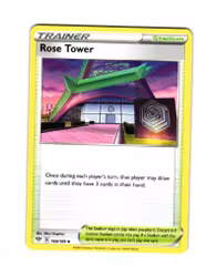 Rose Tower Uncommon 169/189 Darkness Ablaze Pokemon