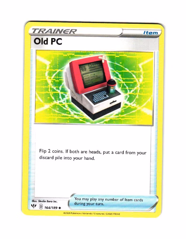 Old PC Uncommon 164/189 Darkness Ablaze Pokemon