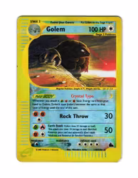Golem Reverse Holo Rare 148/144 Skyridge Pokemon