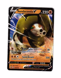 Sandaconda V Rare 108/192 Rebel Clash Pokemon