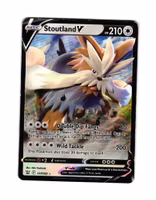 Stoutland V Ultra Rare 117/163 Battle Styles Pokemon