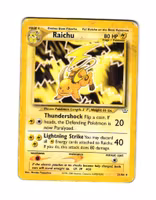 Raichu Rare 21/64 Neo Revolation Pokemon