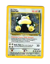 Snorlax Holo Rare 11/64 Jungle Pokemon