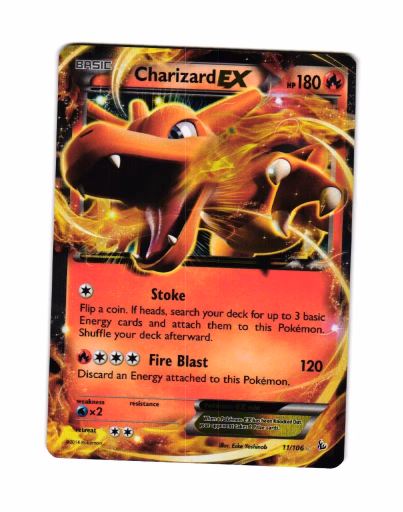 Charizard EX Ultra Rare 11/106 XY Flashfire Pokemon