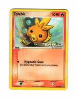 Torchic Reverse Holo Common 69/106 EX Emerald Pokemon