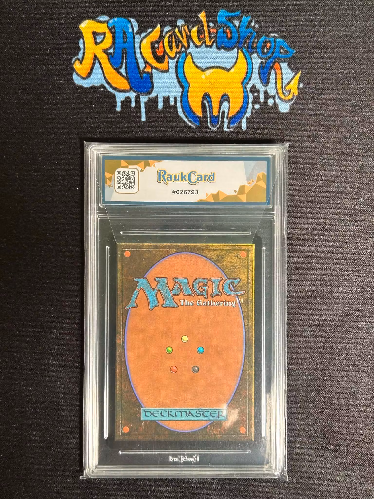 Gimli Counter of Kills Signed By John Rhys Davies Magic Graded Card RaukCard