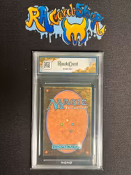 Gimlis Fury Signed By John Rhys Davies Magic Graded Card RaukCard