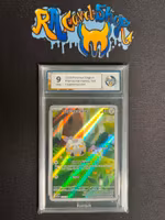 Togedemaru 104 Phantasmal Flames Pokemon Graded Card 9 RaukCard