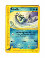 Totodile Common 135/165 Expedition Base Set Pokemon