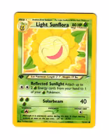 Light Sunflora Common 72/105 Neo Destiny 1st Edition Pokemon