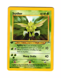Scyther Uncommon 55/105 Neo Destiny 1st Edition Pokemon