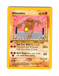 Hitmonlee Uncommon 42/105 Neo Destiny 1st Edition Pokemon