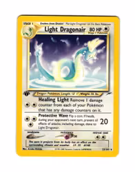 Light Dragonair Rare 22/105 Neo Destiny 1st Edition Pokemon