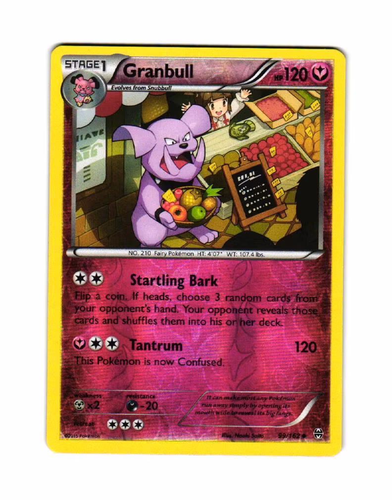 Granbull Reverse Holo Uncommon 99/98 Ancient Origins Pokemon