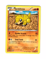 Sandshrew Common 75/162 BREAKthrough Pokemon