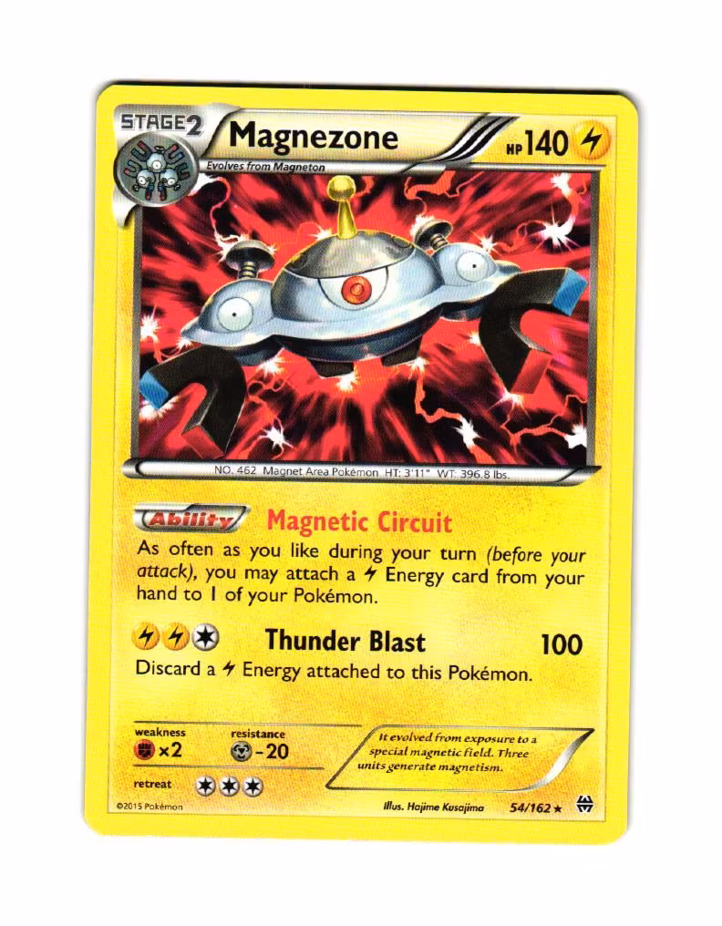 Magnezone Rare 54/162 BREAKthrough Pokemon