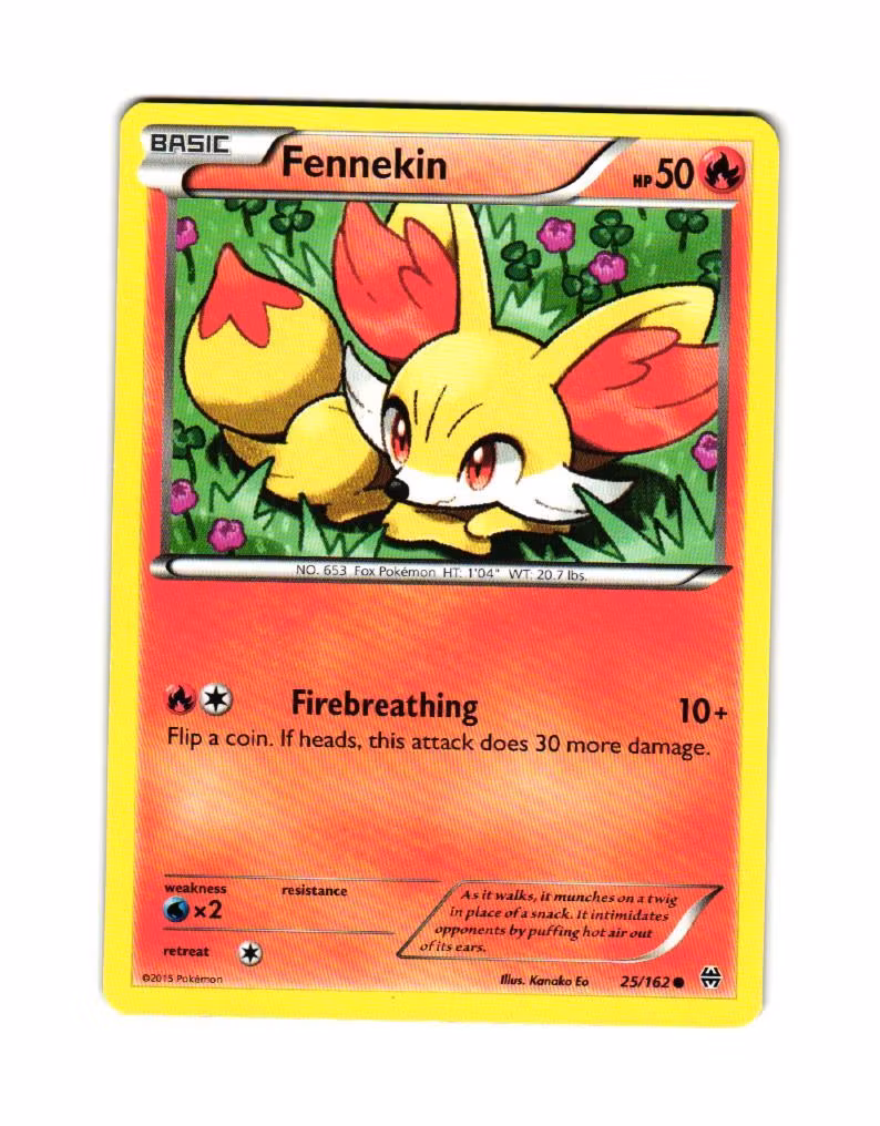 Fennekin Common 25/162 BREAKthrough Pokemon