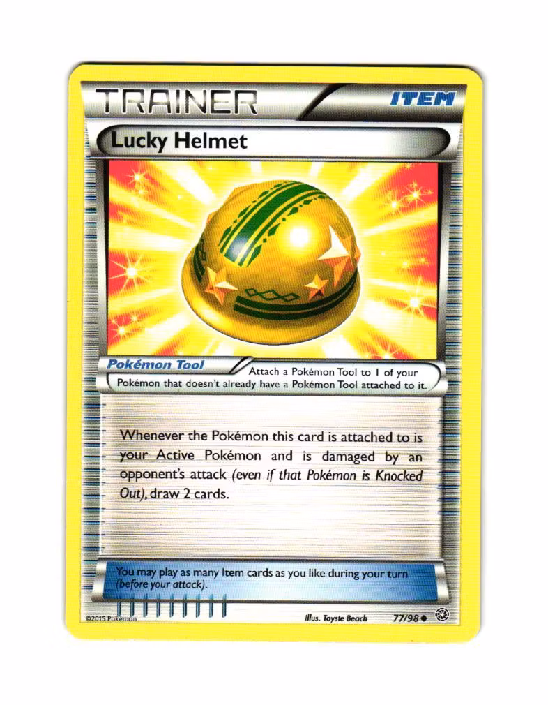 Lucky Helmet Uncommon 77/98 Ancient Origins Pokemon