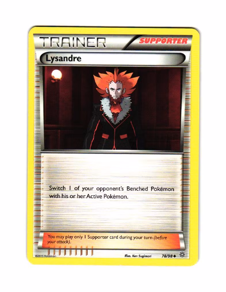 Lysandre Uncommon 78/98 Ancient Origins Pokemon