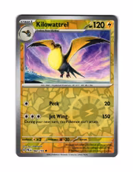 Kilowattrel Uncommon Reverse Holo 082/193 Paldea Evolved Pokemon
