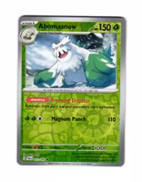 Abomasnow Reverse Holo Rare 011/193 Paldea Evolved Pokemon