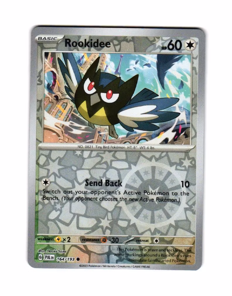 Rookidee Reverse Holo Common 164/193 Paldea Evolved Pokemon