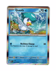 Quaxly Holo Common 050/193 Paldea Evolved Pokemon