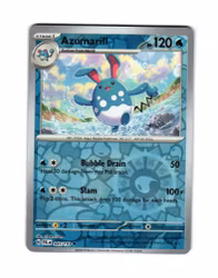 Azumarill Reverse Holo Uncommon 045/193 Paldea Evolved Pokemon