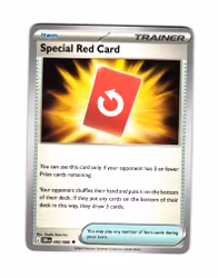 Special Red Card Uncommon 082/086  Chaos Rising Pokemon