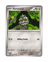 Ferroseed Common 062/086  Chaos Rising Pokemon