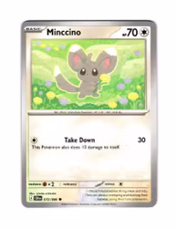 Minccino Common 072/086  Chaos Rising Pokemon