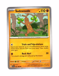 Sudowoodo Uncommon 043/086  Chaos Rising Pokemon