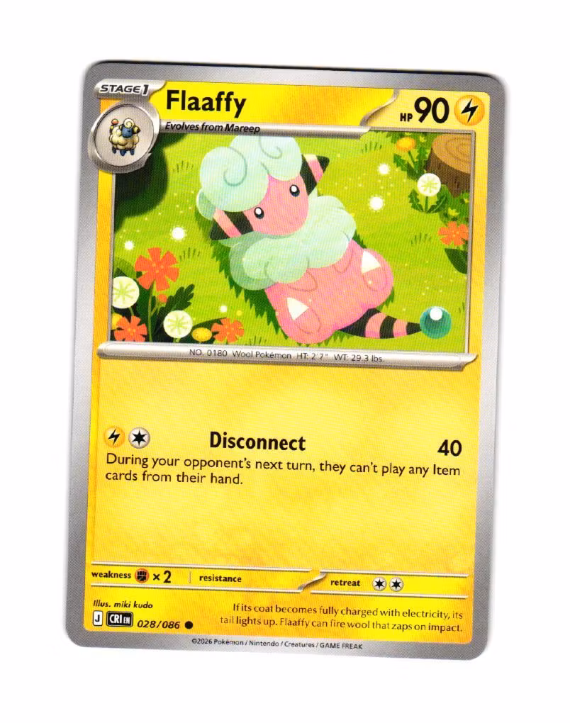 Flaffy Common 028/086  Chaos Rising Pokemon