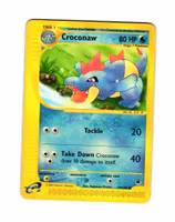 Croconaw Uncommon 74/165 Expedition Base Set Pokemon