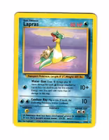 Lapras Rare 25/62 Fossil Pokemon