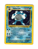 Poliwrath Holo Rare 13/102 Base Set Pokemon