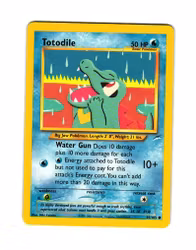 Totodile Common 85/105 Neo Destiny Pokemon