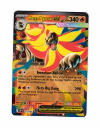 Mega Pyroar ex Ultra Rare 015/086 Chaos Rising Pokemon