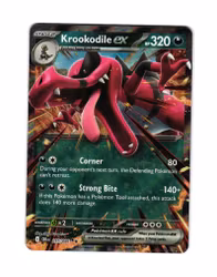 Krookodile ex Ultra Rare 055/086 Chaos Rising Pokemon