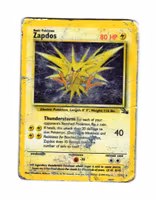 Zapdos Holo Rare 15/62 Fossil Pokemon